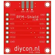 LoRa Node PCB 100 Shield Only for RFM92/RFM95 HopeRF NiceRF LoRaWAN