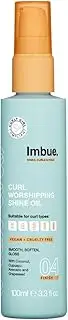 Imbue Curl Nourishment Oil for Curly Hairs 3.3 fl oz - Vegan, Curly-Girl Compliant, Curls Styling Product