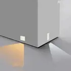 Embedded Frameless LED Step&Stair Wall Lamps 3W Motion Sensor NightLight100-240V