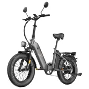 [EU DIRECT] FAFREES FF20 Polar Electric Bike with EU L1e-B Certification 48V 12Ah*2 Dual Batteries 500W Motor 20inch Tir
