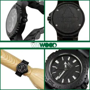【KicksLab】現貨 義大利 We Wood WEWOOD DATE BLACK 木頭錶 黑 木頭指針錶