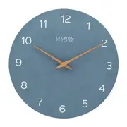 La Crosse 404-3630A 12" Tahoe Quartz Analog Wall Clock, Blue
