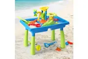 Keezi Kids Sand and Water Table Windmill Shovel Outdoor Sandpit Toys Beach Play