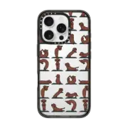 iPhone 16 Pro Impact Case Dachshund Yoga