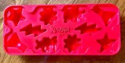 KOOL-AID Vintage Ice Cube Tray Mold Space Science Atomic Red Plastic Soap Candy