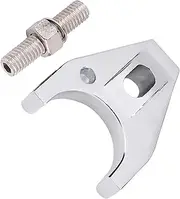 Billet Aluminum Distributor Clamp Hold Down HEI Electronic for SBC BBC SB BB V8 & V6 Silver