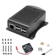 MakerFocus Raspberry Pi Case with Fan, Raspberry Pi 3B+ Aluminum Alloy Case w...