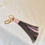 NEW LOUIS VUITTON, Limited Edition PINK Tassel, 10.5", Bag Charm, Key Chain