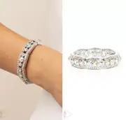 Paparazzi ~ Easy On The ICE Multi IRIDESCENTBracelet ~ EXCLUSIVE 2022