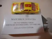 Matchbox Superfast Promotional Ford Thunderbird "1992 Toy Fair", MIB 240007