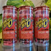 3x Sqwincher Zero Qwik Stik Electrolytes Sugar Free Keto Diet Fruit Punch 30ct