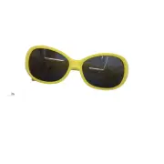 Kids Sunglasses Boy Girls Square Frame Sun Glasses Yellow