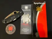 Spyderco Leaf Jumper Knife -NEW in BOX -C262 VG-10 -Made in JAPAN