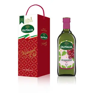 Olitalia 奧利塔葡萄籽油禮盒組(1000mlx1瓶/組) (7.8折)