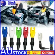 2Pcs Flexible Draining Tool Snap Funnel,Multi-Purpose Flexible Fold Oil Funnel√