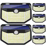 Solar Lights Outdoor, 120 LEDs Motion Sensor Lights, 270° Wide Solar Wall Lig...