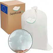 Superkissen24. Silicone Polyester Wadding - Highly Fluffy Cushion Filling - Stuffing Material for Cushions - Craft Wadding - Filling Cotton - Filling - 500 g