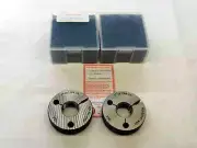 NEW 1" 14 UNS 2A VERMONT THREAD RING GAGES 1.0 GO NO GO P.D.'S = .9520 & .9467