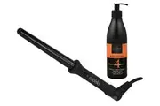 Cabello Tapered Curling Iron + Leave On Moisture 'Keep Me Hot'