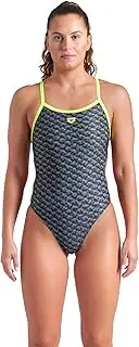 [arena] Women's Performance Monogram Challenge Back Athletic One Piece Sport Swimsuit