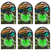 6PK MDI Creeblers Spider Crawlies Kids Sensory Play Toy Glow In The Dark 3y+