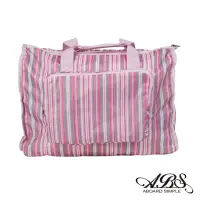 在飛比找博客來優惠-ABS愛貝斯 日本防水摺疊旅行袋 可加掛上拉桿(粉系條紋)6