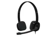 Logitech H151 Single-pin Stereo Headset - Black