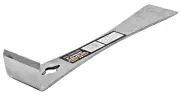 9" Stainless Steel Mini Pry Bar Set Bent Nail Puller Flat Scraper Chisel