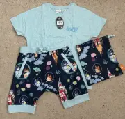 Peter Alexander Boys BNWT Size 8 Bluey Pj Set RRP: $69.95 - MUST BE SOLD