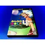 ❅鴕鳥電玩❅PS2 全民高爾夫 4 EVERYBODY'S GOLF 4 日版正品 懷舊遊戲 PS二代主機適用