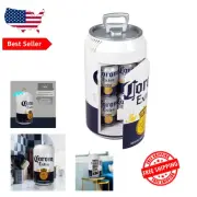 Thermoelectric 8 Can Personal Cooler - Sleek White Mini Fridge for Home