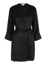 NK Imode Morgan Silk Robe - Black S (UK8-10 / S)