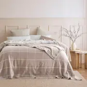 Grid 375gsm Australian Wool Blanket [MUSWOOLBL]