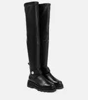 [Jimmy Choo] Jimmy Choo Meena leather over-the-knee boots AU 4 black