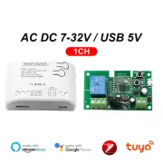 Tuya Zigbee 1 2 4 Gang Switch Relay Module USB 5V Dc 12V 24V 110V 220V 230V Dry