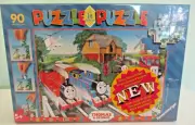 NEW, Thomas and Friends Ravensburger Puzzle in Puzzle, 4 in 1, 90 Pieces, RARE
