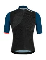 Santini Redux Genio Jersey - Blue Size M