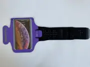 Sports Waterproof Cell Phone Armband Purple NEW