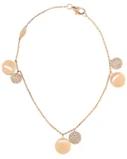 Diana M. Fine Jewelry 14K Rose Gold 1.00 ct. tw. Diamond Necklace