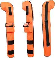 SUPVOX Bag Multifunctional Portable Club Carrier with Outside Pocket Material for Training Supplies and Outdoor Play Orange