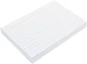 DOITOOL 200pcs Horizontal Ruled Index Cards Smooth Writing Flashcards for Studying Note Taking and Presentations Classroom Office and Home