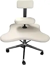 Kneeling Office Chai, Knee Chair, Ergonomic Kneeling Chair, Adjustable Height Meditation Chair, Cross Legged Kneeling Chair, for Home and Office,Black
