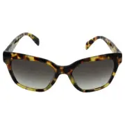 Prada SPR 11S 7S0-0A7 - Havana-Gray Gradient by Prada for Women - 53-18-140 m...