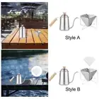 Drip Kettle with Long Spout Gooseneck Water Kettle for Outdoor Home Hiking