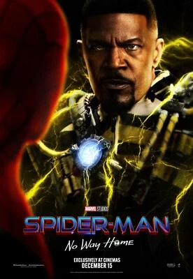 Jamie Foxx 12x8 ELECTRO Photograph SPIDERMAN NO WAY HOME Marvel Avengers