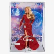 Mariah Carey Holiday Signature Barbie Doll 2023 Christmas Red Dress