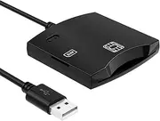 CAC Reader, Plug and Play ID CAC Card Reader, Electronics Supplies, Portable Compact Accessories for Government