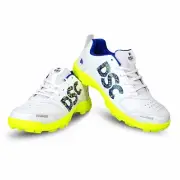 DSC Beamer Cricket Men's Shoes | Size: US 5 | Color: Fluro Yellow-White