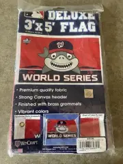 Washington Nationals 2019 World Series Champions Rally Shark Flag Banner 3x5 ft