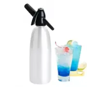 Sparkling Water Maker, 1L Soda Streaming Machine, Aluminum Soda Maker for